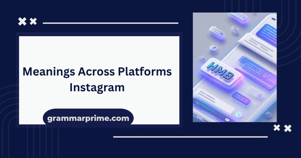 Meanings Across Platforms
