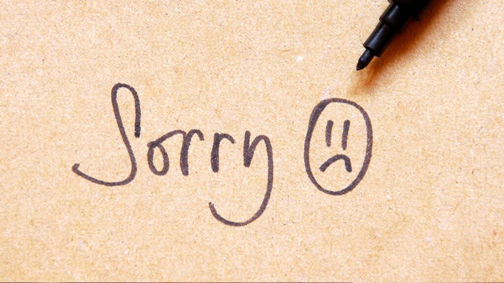 So Sorry
