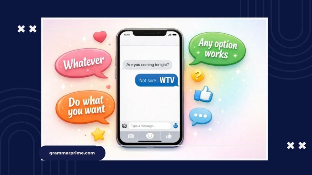 What Does WTV Mean in Text