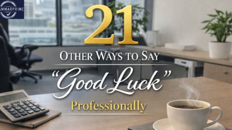 21other ways to say good luck professionally