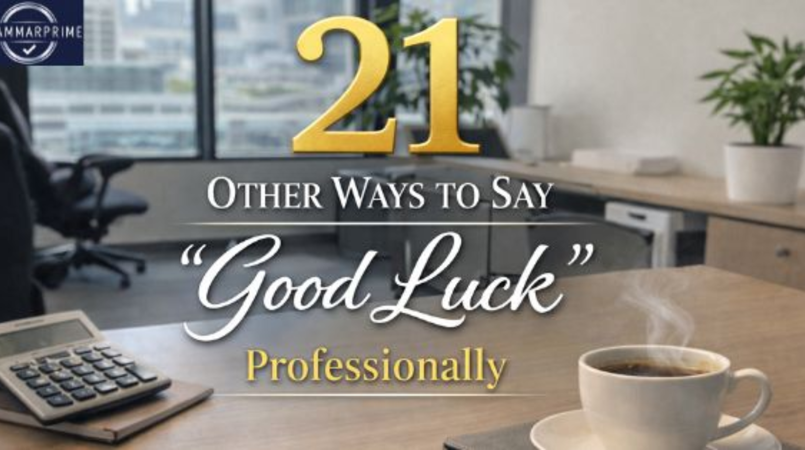 21other ways to say good luck professionally