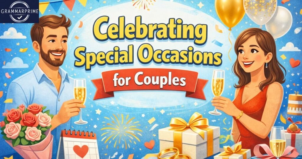 Celebrating Special Occasions for Couples