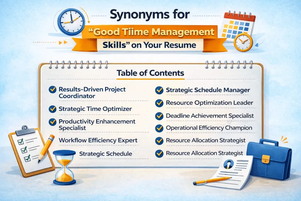 Good Time Management Skills