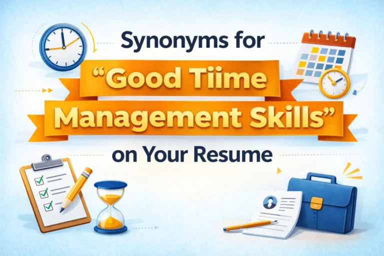 Good Time Management Skills