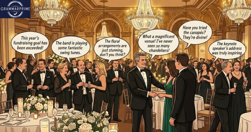 Formal event and other ways to say welcome