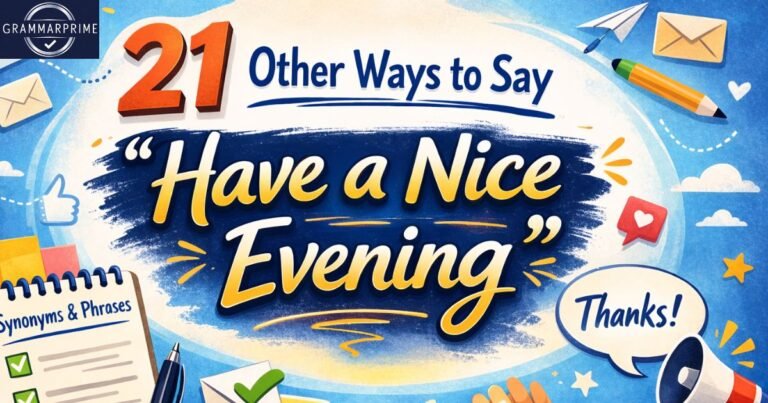 Have a Nice Evening