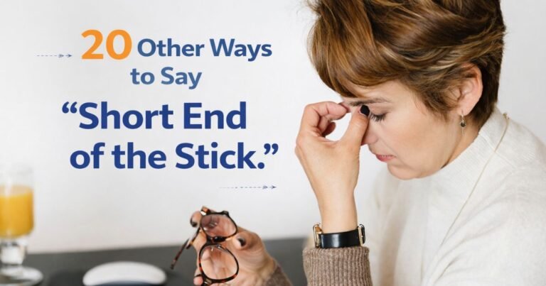 Short End of the Stick.