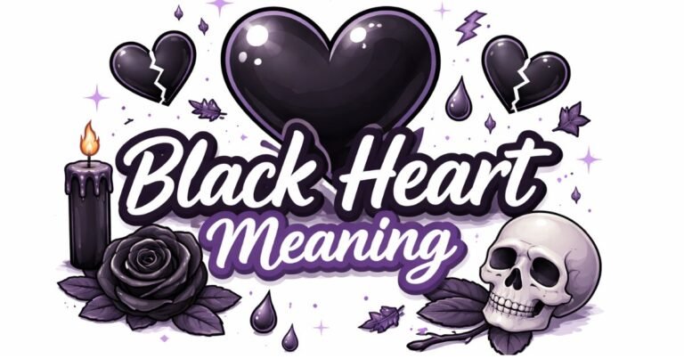 Black Heart Meaning