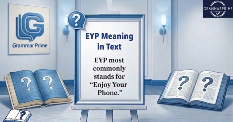 EYP Meaning in Text
