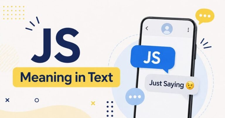 JS Meaning in Text