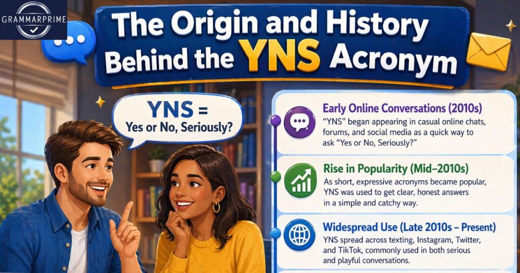  The Origin and History Behind the YNS Acronym
