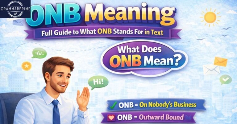 onb meaning