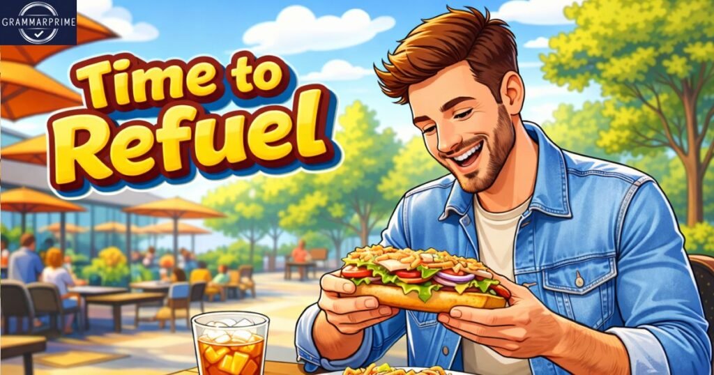time to refuel