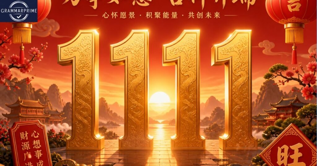 Chinese Culture 1111 MEANING