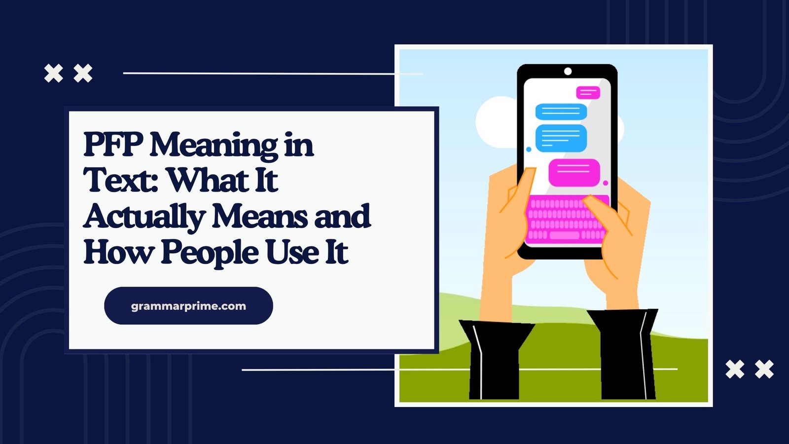 PFP Meaning in Text