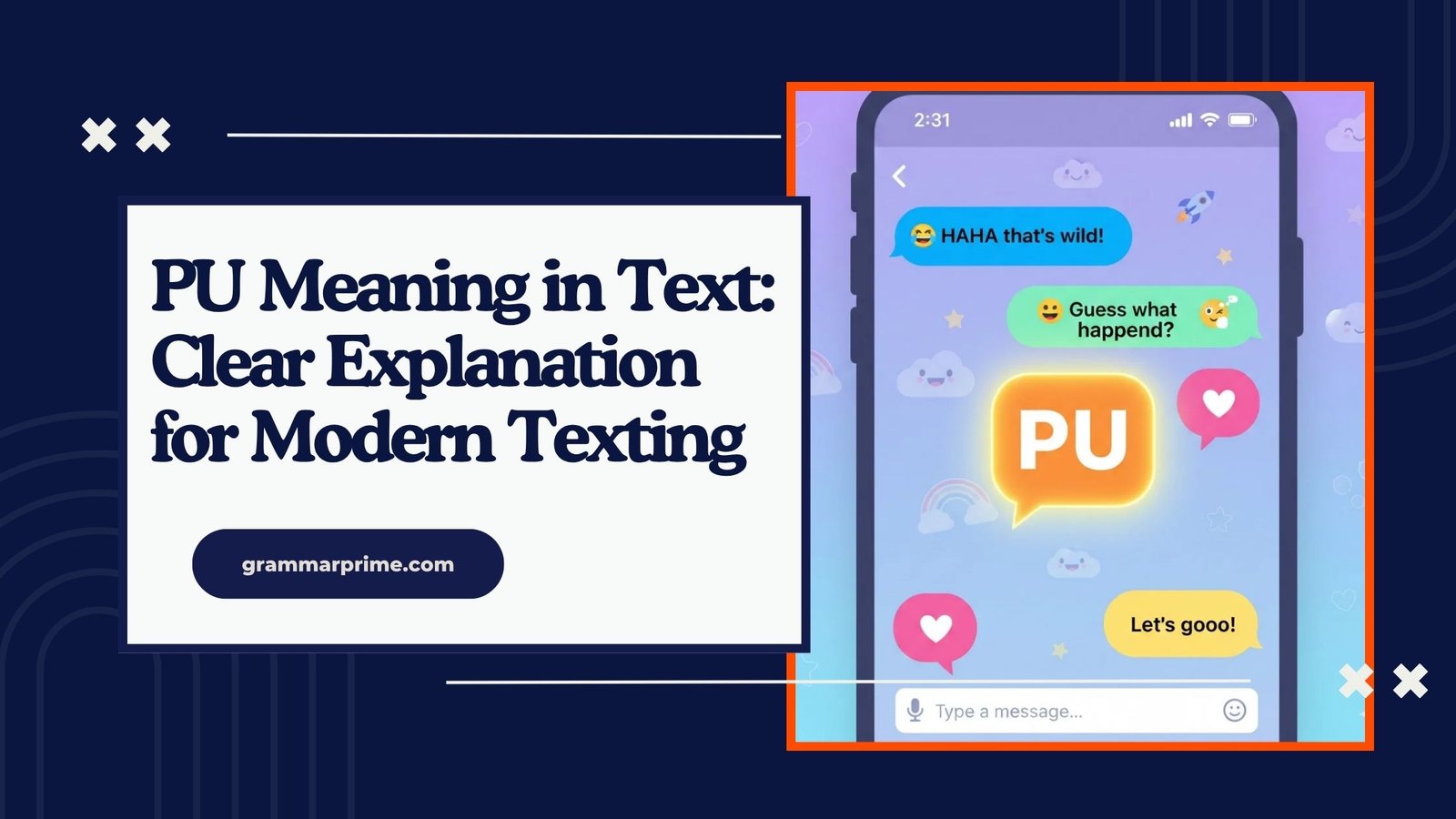 PU Meaning in Text Clear Explanation for Modern Texting