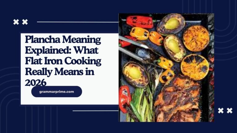 Plancha Meaning Explained What Flat Iron Cooking Really Means in 2026