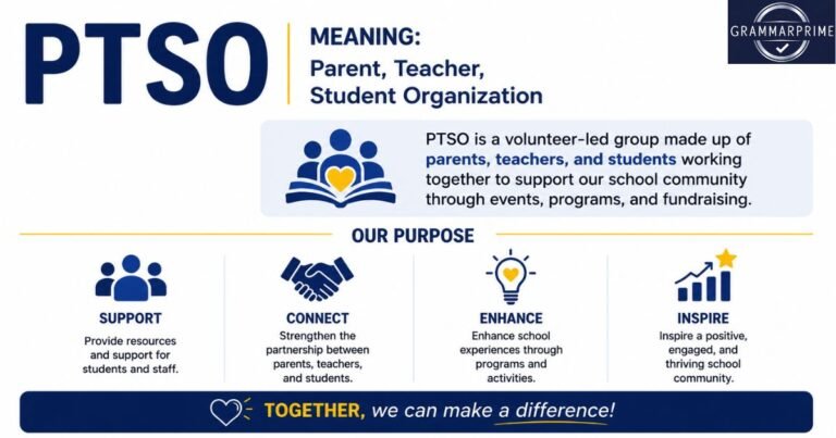 ptso meaning