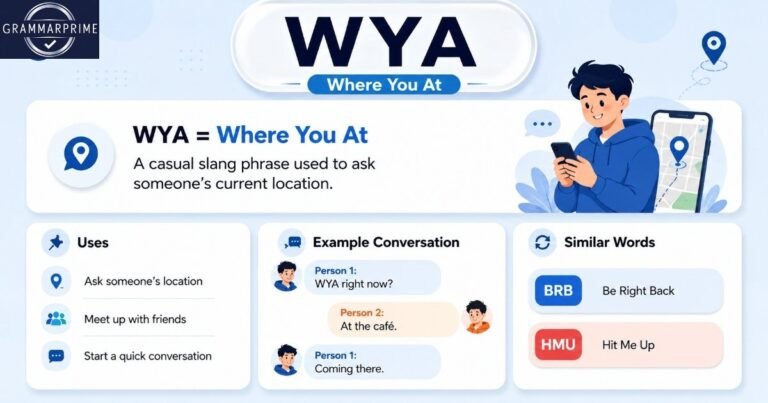 wya meaning in chat