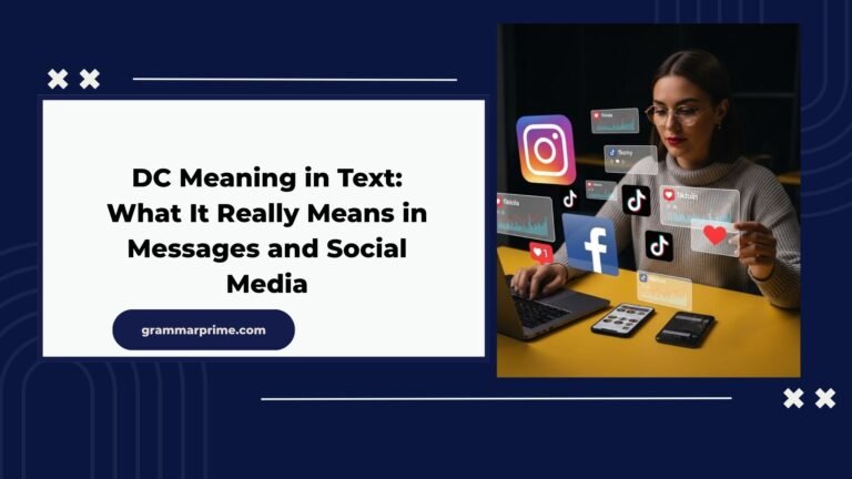 DC Meaning in Text